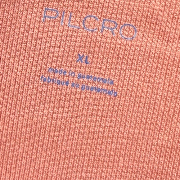 Pilcro Anthropologie Ribbed Halter Tank Top Terracotta Clay XL Boho - Picture 6 of 7